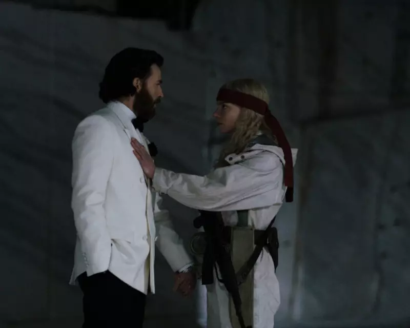 Sacrifice Review: A-List Satire Plunges into Volcanic Absurdity | The Guardian