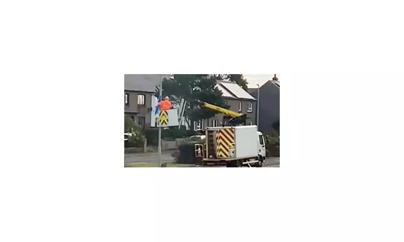 Saltire Flag Removal Halted Amid Worker Safety Fears in West Lothian | Council U-Turn