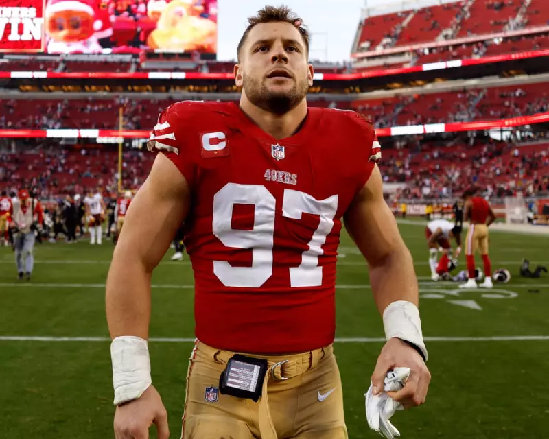 San Francisco 49ers Season in Crisis as Star Defender Nick Bosa Ruled Out for 2025