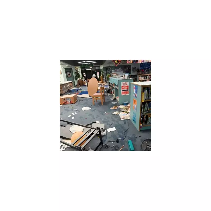 School Library Left in Ruins: Vandals Cause £37,000 of Damage in 'Mindless' Rampage