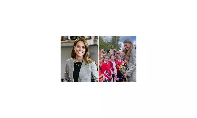 Schoolgirl's Hilarious 'Cheeky' Reply Leaves Princess of Wales in Stitches During School Visit