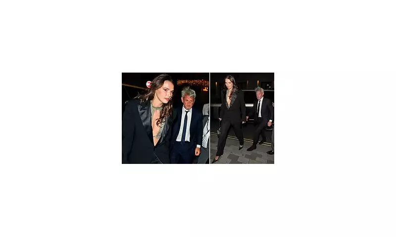 Sean Penn and Model Girlfriend Paige Butcher Sparkle at 'One Battle' Afterparty in Venice | Daily Mail