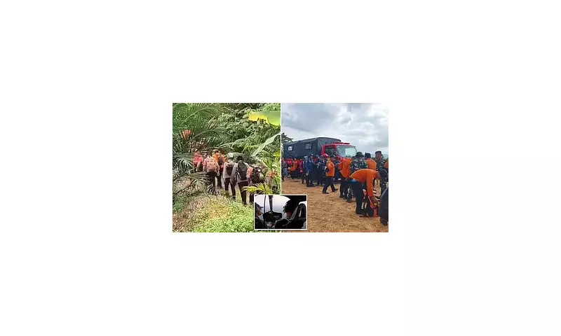 Search for Missing American and Three Others After Helicopter Vanishes in Indonesia's Volcanic Region