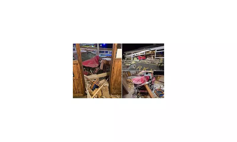 Shocking CCTV: Drunk Driver Smashes into Ed Sheeran's Favourite Suffolk Pub | Dramatic Footage