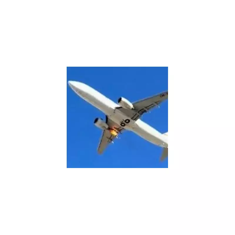 Shocking Footage: Passenger Jet Engine Explodes in Mid-Air Over UK, Forcing Emergency Landing