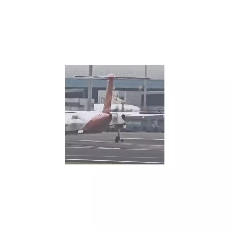 Shocking Footage: Passenger Jet's Emergency Landing After Engine Fire Over UK Skies