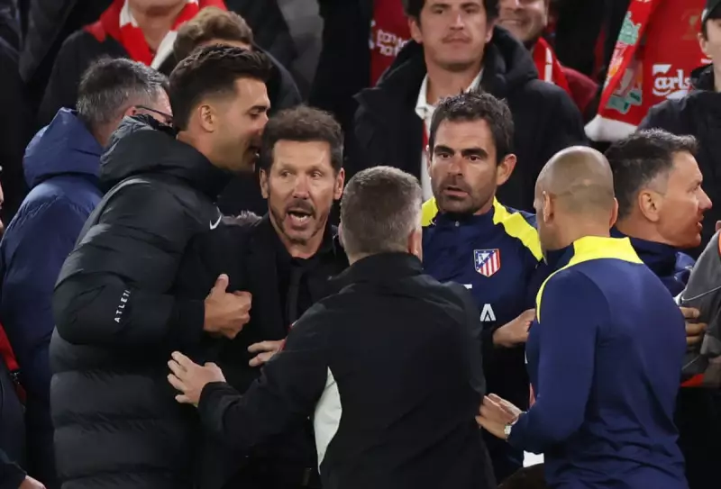 Simeone Blames Liverpool Winner on 'Constant Insults' After Flare Incident | Atletico Boss Explodes