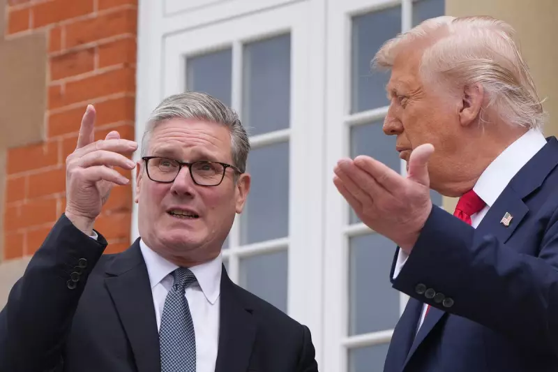 Sir Keir Starmer Condemns Trump's UK Visit as 'Unwelcome Distraction' Amid Fire Service Cuts