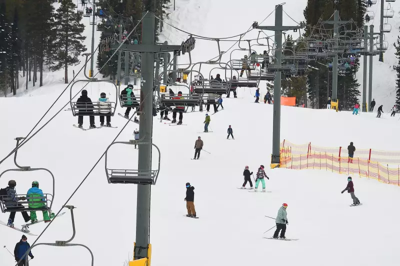 Ski Lift Horror: Colorado Mother's Terrifying Plunge from Chairlift While Holding Toddler