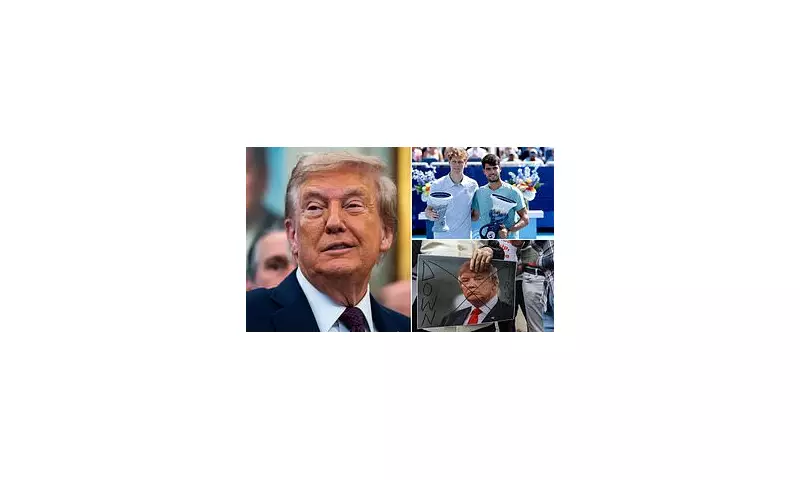 Sky Sports Forced To Censor US Open Final As Donald Trump Gatecrashes Sinner vs Alcaraz