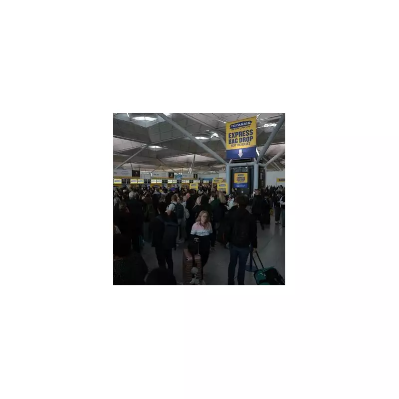 Stansted Airport Evacuated After Full-Scale Blaze Erupts in Departure Lounge