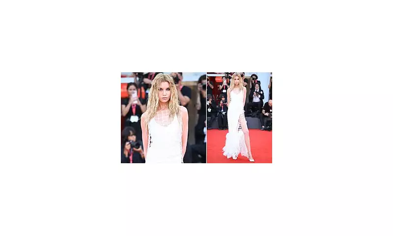 Stella Maxwell Stuns in Daring Dress with Thigh-High Slit at Venice Film Festival Premiere | Daily Mail