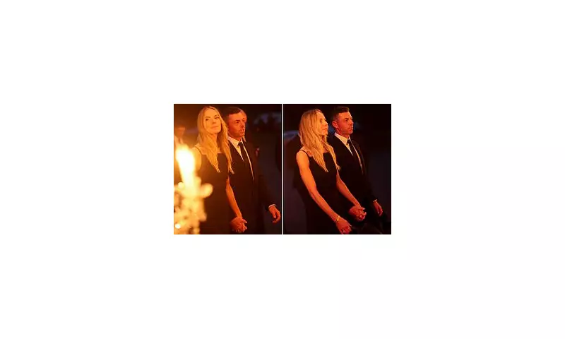 Tense Arrival: Rory McIlroy and Wife Erica Stoll Cast a Shadow Over Ryder Cup Glamour with Sombre Demeanour