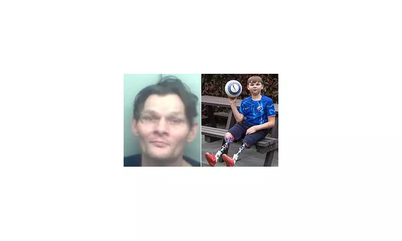 Tony Hudgell's Monster Father Freed: Depraved Dad Who Caused Toddler's Double Amputation Released from Prison