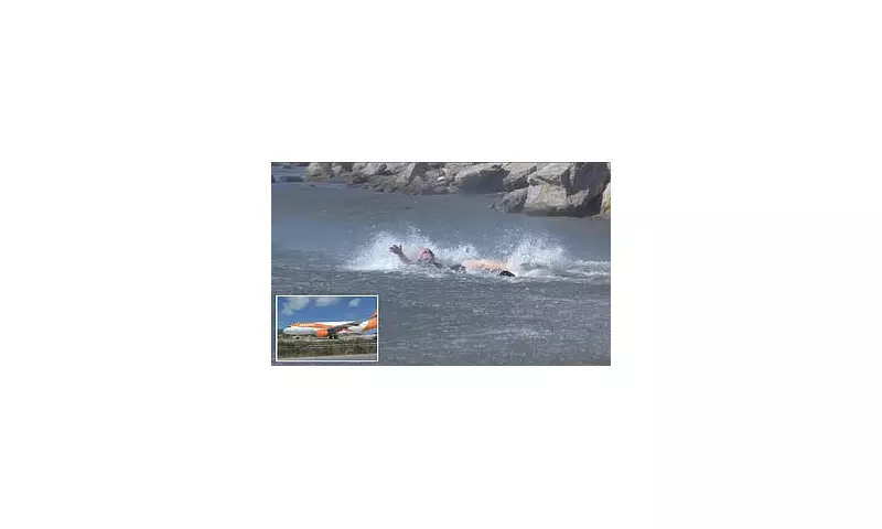 Tourist Sent Flying by easyJet Engine Blast on Greek Island | Shocking Moment Caught on Camera