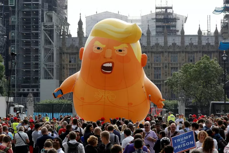 Trump Baby Blimp Set for Return During Potential UK State Visit | Exclusive