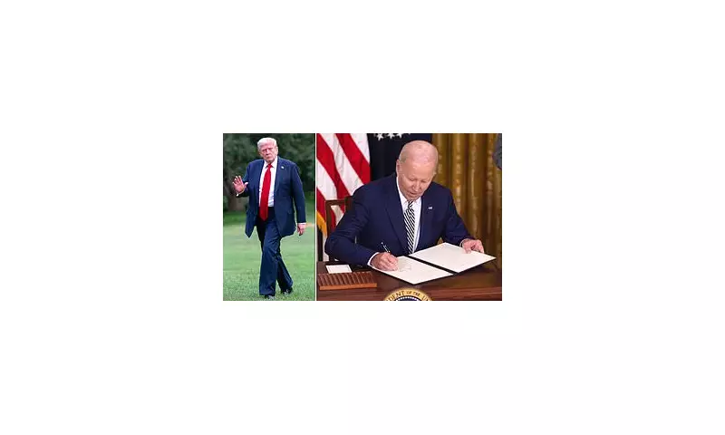 Trump Savages Biden in Fiery Social Media Rant Over Controversial White House Portrait