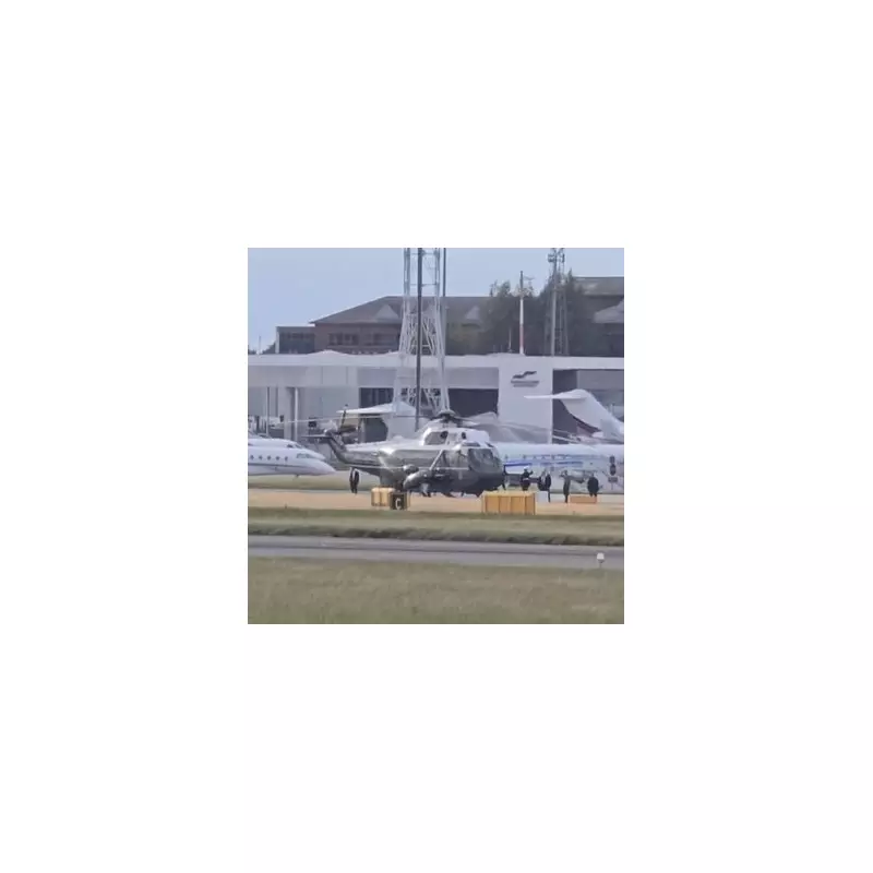 Trump's Controversial RAF Northolt Salute: Watch the Jaw-Dropping Moment Former US President Greeted with Full Military Honours