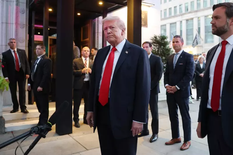 Trump's DC Dinner Disrupted: Protesters Clash With Supporters Outside Washington Hotel