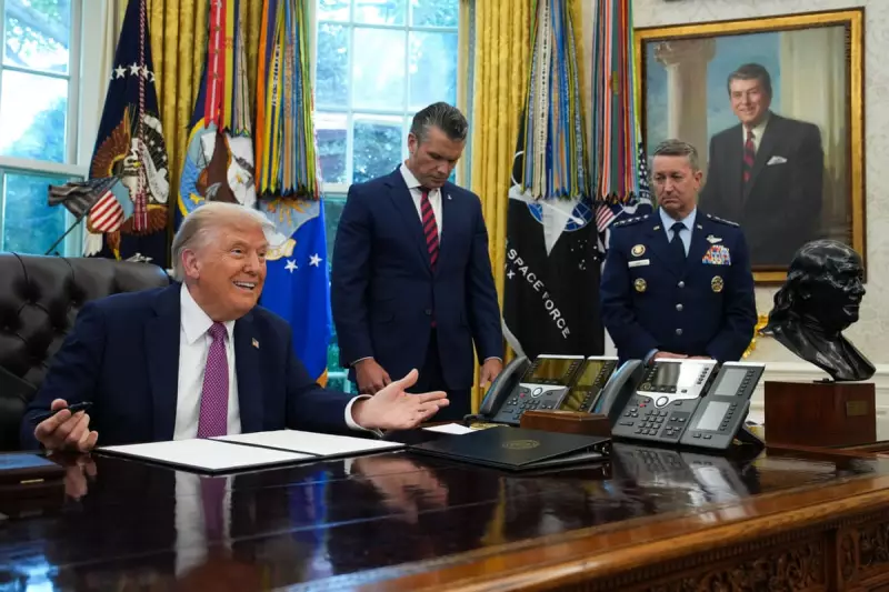 Trump's Executive Order Shakes Pentagon: Department of War Name Revival Sparks Outrage