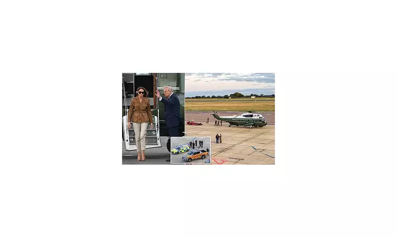 Trump's Helicopter Forced into Emergency Landing After State Banquet with King Charles and Kate