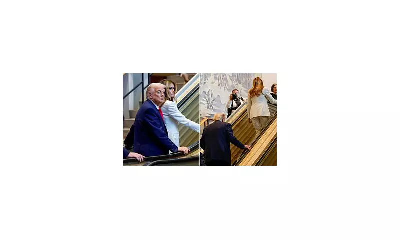 Trump's Infamous Fifth Avenue Escalator Breaks Down Again, Forcing Melania to Use Stairs During UN Visit