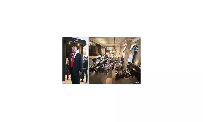 Trump's Secret London Pitstop: Former US President Dines at Joe's Stone Crab in Mayfair Amid UK Visit