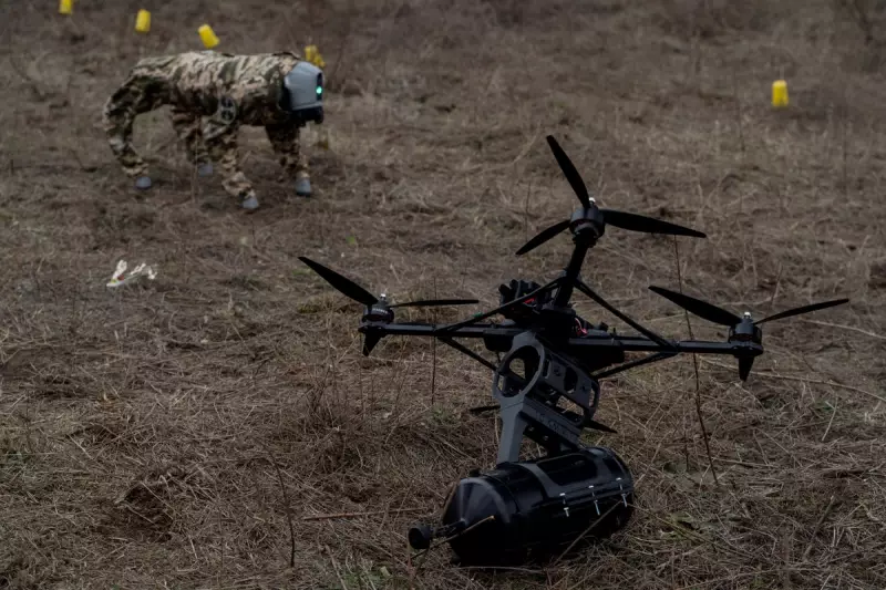 Ukraine Deploys Robot 'Warhounds' in Donetsk: A Glimpse into the Future of Warfare