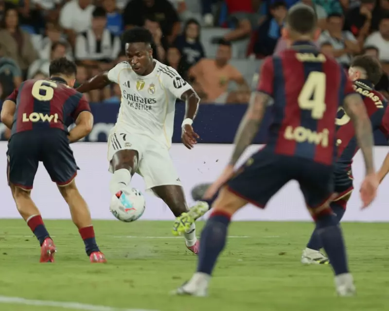 Vinicius Jr & Mbappe Dazzle as Real Madrid Demolish Levante in La Liga Masterclass