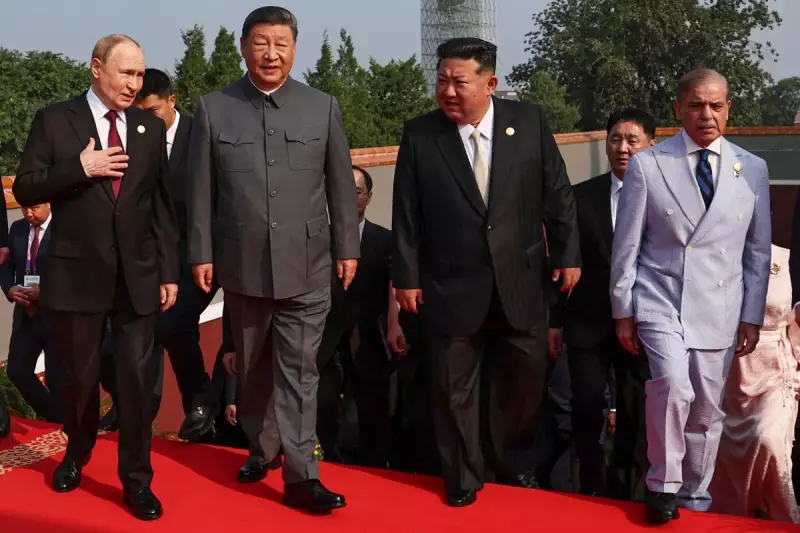 Xi Jinping Hosts Lavish Military Parade as Putin and Kim Look On, Snubbing Western Leaders