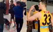 AFL FURY: Jack Ginnivan Sparks Outrage Wearing Port Adelaide Socks in Adelaide | Hawthorn Star's 'Disrespectful' Stunt