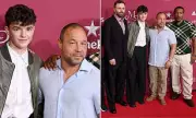 BAFTA Breakout Star Owen Cooper Shines Alongside Stephen Graham & Ashley Walters at Emmy Awards Bash