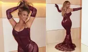 Beyoncé Stuns in Jaw-Dropping Silver Gown for 42nd Birthday Celebration | Daily Mail