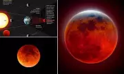 Blood Moon Spectacle: UK Set for Rare Total Lunar Eclipse Tonight - How and When to Watch