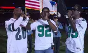 Boyz II Men's National Anthem Performance at Cowboys vs Eagles Game Sparks Fury | Daily Mail
