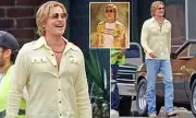 Brad Pitt Spotted Filming in Los Angeles For New Quentin Tarantino Project | Daily Mail