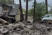 California Mudslide Chaos: Torrent of Mud and Debris Engulfs Homes and Cars in Dramatic Footage