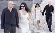 Charli XCX Stuns in Bridal White Lace Mini Dress for Pre-Wedding Cocktails with Husband George Daniel Ahead of Second Italian Ceremony