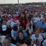 Charlie Kirk Memorial Live: Funeral Service for Influential Right-Wing Commentator Draws Massive Crowd