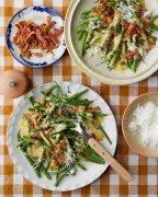 Chef Tommaso Melilli's Perfect Italian Feast: Carbonara, Green Beans & Tiramisu Recipes