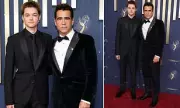 Colin Farrell's Rare Red Carpet Appearance with 15-Year-Old Son Henry Steals the Show at 2025 Emmys
