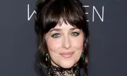 Dakota Johnson Stuns in Daring Lace Ensemble at Kering's NYFW Soirée with Demi Moore | Daily Mail