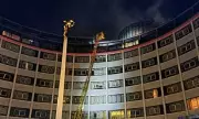 Dramatic Blaze Erupts at Historic BBC Television Centre | Major Emergency Response in West London