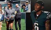 Eagles Star Devonta Smith's Fiancée Mya Danielle in Heated Clash with Team Security Guard