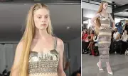 Elon Musk's Transgender Daughter Vivian Jenna Wilson Stuns on NYFW Catwalk | Daily Mail