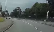 Emergency Alert Chaos: Moment Car Spins Out on Dual Carriageway Seconds After UK-Wide Siren Blast | Daily Mail Online