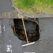 Gaping Chasm Opens Outside Buckingham Palace: Major Sinkhole Forces Road Closure