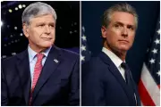 Gavin Newsom Clashes with Sean Hannity in Fiery Fox News Interview | US Political Tensions Soar