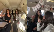 Jess Wright's Lavish 40th: Champagne-Fuelled Private Jet Party Soars Above London | Exclusive