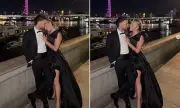 JoJo Siwa Stuns in Show-Stopping Black Satin Gown at Chris Hughes' Glittering Wedding